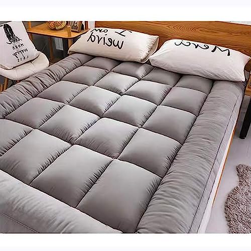 UE-MAOLU Futon Mattress Japanese, Soft Portable Sleeping Mattresses Camping Mattress, Foldable Roll Up Double Single Mattress Floor Lounger Bed S