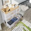 YITAHOME Chest of Drawers, Fabric 7-Drawer Storage Organizer Unit for Bedroom Living Room Closet, Sturdy Steel Frame, Easy Pull Fabric Drawer & W