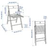Ikea TERJE Folding chair (Black)