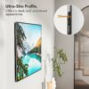 VonHaus TV Wall Bracket for 23-43" Screens, TV Bracket with Spirit Level, Flat to Wall Mount with Tilt, 35kg Capacity, Max VESA: 200x200mm