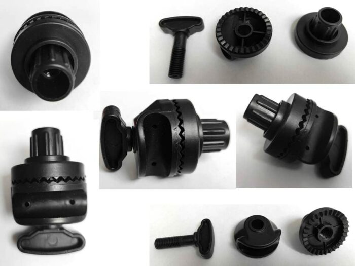 Garden Swing Plastic Fittings to attach canopy frame to swing frame