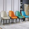 dining chair Office Reception Chairs Business Dining Chairs Set Kitchen Dining Chairs Set of 4 Modern High Back Soft Seat Living Room Chairs Wate