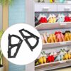 Single Layer Shoe Cabinet Flip Frame Shoe Rack Hinges Flip Drawer Hinge Black Shoe Cabinet Dump Rack with Mounting Accessories