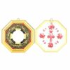 Zunate Bagua feng shui Chinese good luck charm, Bagua mirror feng shui, Convex Concave Bagua Mirror for Home Shop Business Decoration(13.5cm diam