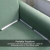 Foam Stick For Stretch Sofa Slipcover, Tuck Grips Couch Cover Fasteners Elastic Foam Strip Changeable Shape, Non Skid Foam For Recliner Slipcover
