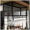 Ceiling-Mounted Wine Glass Holder Glass Wine Glass Holder Metal Wrought Iron Household Goblet Bracket Kitchen or Office Tableware Floating Bottle