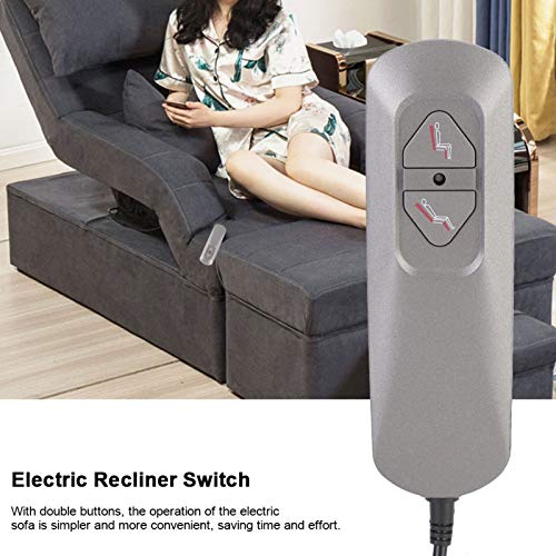 Dioche Electric Recliner Controller Chair Remote Control Lift Recliner Hand Reclining Electric Switch 5 Pin Couch Golden Recliner Chair Sofa Lift