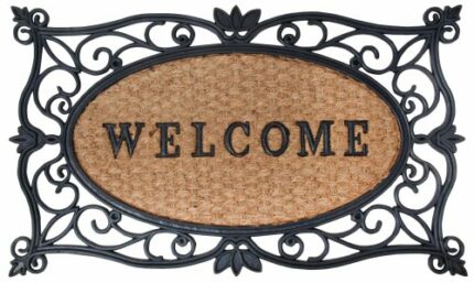 Fallen Fruits Rubber Doormat, 75 x 45 x 0.5cm, Brown