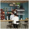 Stylish Simplicity Industrial Retro Wine Glass Stylish Simplicity Rack Creative Display Storage Household Goblet Rack Adjustable Bar Floating Win