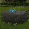 YuYo Garden Furniture Set Covers, Outdoor Furniture Covers Waterproof, Oxford Fabric Patio Set Cover, Outdoor Table Cover for Chair and Table Cov