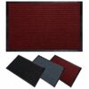 Dirt Trapper Door Mat Indoor & Outdoor, Front & Back Door Mat Non Slip Rubber Backing for Home, Kitchen & Office - Super Absorbent Heavy Duty Flo