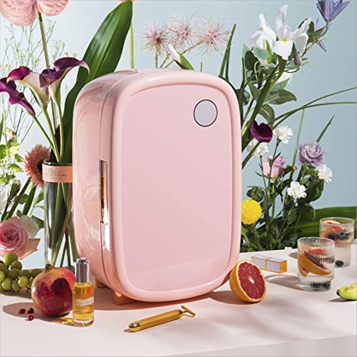 KHDJ Beauty Mini Fridge, 12-Liter Skincare Fridge for Makeup Storage, Esthetician Supplies, Skin Care Tools, Compact Refrigerators, for Makeup An
