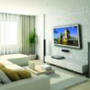 B-Tech BTV521 VENTRY - Flat Screen Wall Mount with Tilt - X-Large in Black