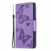 Xiaomi Redmi Note 12 4G Case, Wallet Flip Protective Cover Butterfly PU Leather Shockproof [Drop Protection] Bumper Skin Magnetic Kickstand Shell