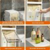 OPSREY Small Bathroom Storage Cabinet for Small Spaces, Over The Toilet Storage Cabinet for Skinny Bathroom Storage Corner Floor, Narrow Bathroom