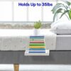 Bedshelfie Bedside Shelf for Bunk Bed & Top Bunk, College Dorm Room Essentials, Loft Bed Accessories, Clip On Nightstand Snack Organizer, Floatin