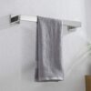 Hallyware Single Towel Bar SUS 304 Stainless Steel 40 cm/16 inches Towel Rails Rack for Kitchen and Bathroom Wall Mounted ,Mirror Polished