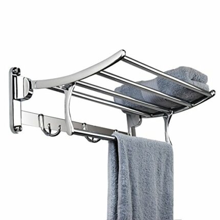 Candora Hamhsin Replacement for Candora 40CM Stainless Steel Wall Mounted Bathroom Towel Rack Brushed Towel Shelf Towel Holder Hotel Rail Shelf S