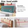 RTYHN Bed Headboard Cover, Slipcover Upholstered Headboard, Thickening Stretchy Protection Dust Cover for Double Bed/Small Double Headboard Prote