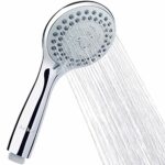 Shower Head, Autkors 5 Spray Modes Universal Handheld Shower Head, Self-Cleaning, Never Clog and Full-Chrome Shower Head Spray for Bathroom