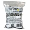 StarTech.com M6 Screws and Cage Nuts - 50 Pack - M6 Mounting Screws and Cage Nuts for Server Rack and Cabinet - Silver (CABSCREWM62)