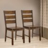 AA Warehousing Side Chair, Wood Veneer/Others, Walnut