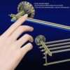 HIGOH Towel Racks, Bathroom Towel Rack Wall Mounted Towel Holder,Antique Bath Towel Rack with Single Towel Bar,Lavatory Towel Rack,Wall Mount She