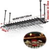 SUCHETA Wine Rack Free Standing Wall Mounted Wine Racks Wine Glass Rack, Solid Wine Glass Storage Rack Hanger Bar, Commercial Home Improvement Dr