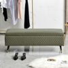 Storage Ottoman Bench for Bedroom, Premium Storage Bench End of Bed Upholstered Bench, Modern Bedroom Bench Entryway Bench Ottoman, for Bedroom,