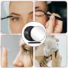 Round 30X Magnifying Mirror, 6 Inch Magnified Mirror with Three Mounting Suction Cups, Compact Magnifying Mirror and Tweezers, 30X Magnification