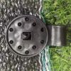 100pcs Heavy Duty Shade Cloth Clips - Sunshade Netting Grip, Plastic Shade Clamp, Greenhouse Clips, Round Tarp Clip, Black Lock Garden Fabric Sun