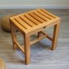 Bath Stools,Shower Stool Bathroom Waterproof Non-Slip Safety Stable Comfort Bath Chair Change Shoes Stool Elderly/Handicapped/Pregnant Solid Bath