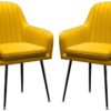 dining chair Kitchen Dining Chairs Set Office Business Chairs, Kitchen Side Modern Leather Dining Chair Armchair Anti-Slip Foot Pad Adjustable De