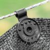 40PCS Shade Cloth Plastic Clips, Greenhouse Shading Net Clips Shade Cloth Netting Clips Shade Cloth Heavy Duty Lock Grip Shade Cloth Plastic Clip