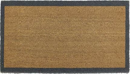 My Mat Printed Patterned Animal Love Coir Indoor Outdoor Door Mats 45x75cm Gift (Border, 45x75cm)