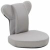 Video Gaming Floor Chair with Adjustable Memory Foam, Multifunction Thick Floor Cushion with Back Support, Elbow Support, for Floor Seating Pillo