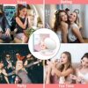 wobsion Compact Mirror with Light, 1x/10x Magnification Travel Makeup Mirror, Handheld 2-Sided Mirror, Compact Mirror for Purses, 3.5 inch Small