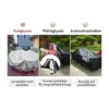 ZXFYHD Garden Furniture Cover Patio,Furniture Covers Waterproof Outdoor Patio Garden Furniture Covers Rain Snow Chair covers for Sofa Table Chair