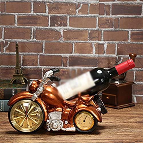 CZDYUF European Resin Crafts Wine Rack Wine Cabinet Decoration Ornaments Creative Rack desk decoration