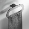 HIGOH Bath Towel Holder,Bathroom Hand Towel,Towel,Zinc Alloy Spray Towel Rack,Toilet Bathroom,Wall-Mounted Punched Hand Wipe Hanger