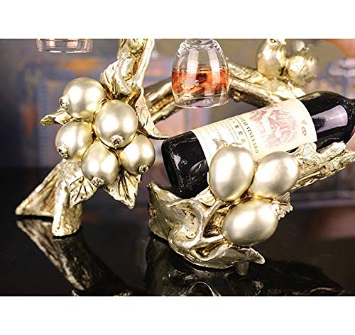 PIBM Stylish Simplicity Creative Business Gifts Resin Crafts European-Style Home Decoration Ornaments Blueberry Twigs Wine Rack Wholesale (40 * 2