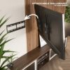 RICOO TV Wall Bracket Mount tilt and flat approx 32-65 Inch LED LCD OLED Screens R09 Universal for VESA 200x200-400x400 Black