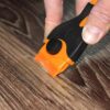 Plastic Razor Blad Scraper - Car Sticker Remover with 30 Pcs Plastic Razor Scraper Blades for Removing Glue Sticker Decals Tint Paint Labels from