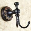 QUIM Hook Up Antique Black Copper Towel Rack Bathroom Retro Towel Rack Rack American