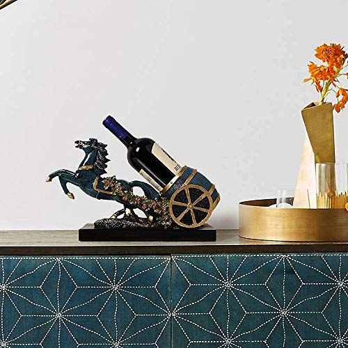 ZYZMH Wine Rack Holder Wine Bottle Stand Rack Premium Resin Material Gift for Home Room