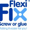 Croydex Flexi-Fix Easy to Fit Cheadle Chrome Plated Square Design Towel Ring