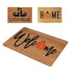 1PC Halloween Entrance Mat Pumpkin Letter Absorbent Doormat Non Slip Carpet 60x40cm Style2