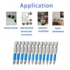 12Pcs Magnetic Impact Screwdriver Driver Bits Set, Impact Driver Bits Magnetic Screwdriver Bits Pz2 Impact Driver Bits, Screw Bits for Cordless D