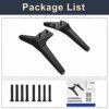 Stand for LG TV Legs Replacement, TV Stand Legs for 49 50 55 Inch LG TV - MAM643660 MEZ64114730 49UK6090 50UK6090 50UK6500AUA 50UM7300 50UN7300 5