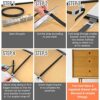 DIY Doctor - Drawer Doctor Kit - Mend Repair Broken Buckled Drawers - Drawer Strengthener - Drawer Repair Kit - Drawer Support - Drawer Reinforce